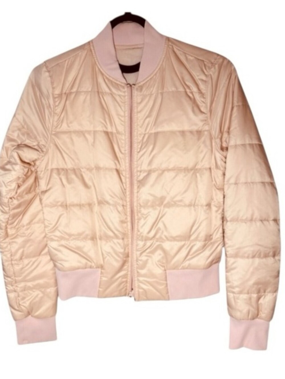 Lululemon Non-Stop Bomber *Reversible Pink Mist Size 2 Great Condition